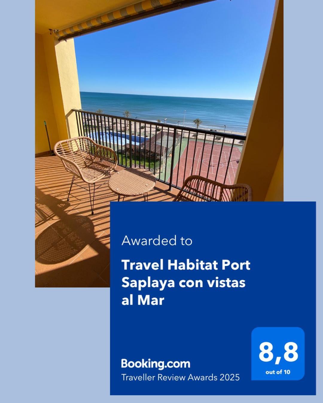 Ferienwohnung Travel Habitat Port Saplaya Con Vistas Al Mar Exterior foto